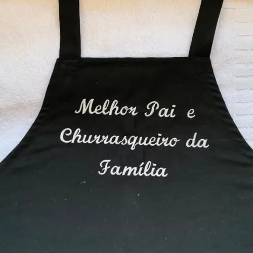 Avental para Churrasqueiro Cozinheiro Brim Times