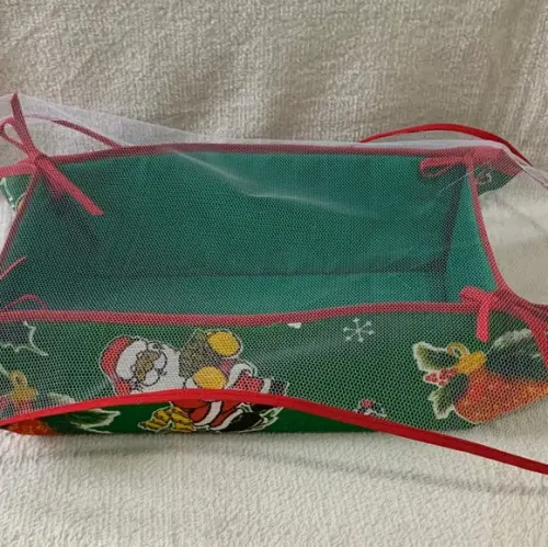 Cesta para Pão Natal
