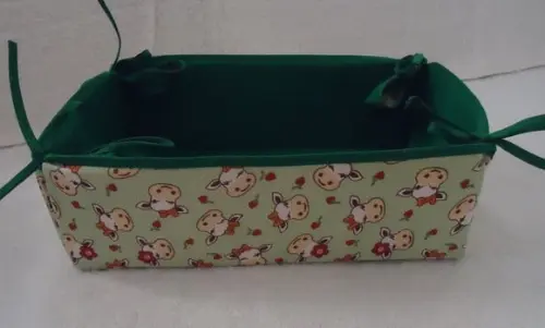 Cesta para Pão Vaquinhas