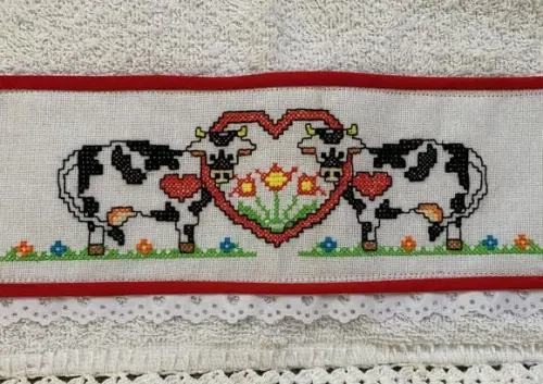 Kit de Bate Mão e Pano de Prato Personalizado