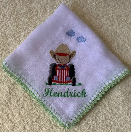 Kit de Fraldas de Boca Personalizadas Fazendinha