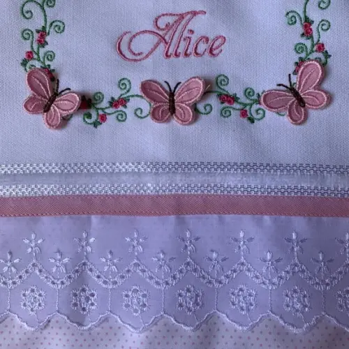 Kit Enxoval Bebê Personalizado Toalha e Fraldas