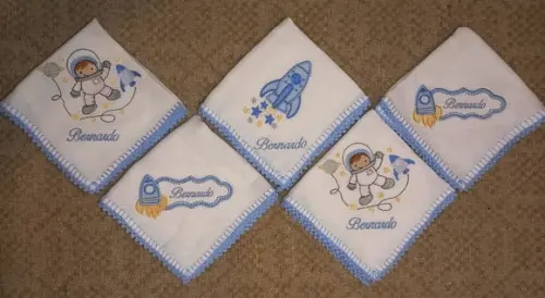 Kit Fraldas de Boca com Porta Chupeta