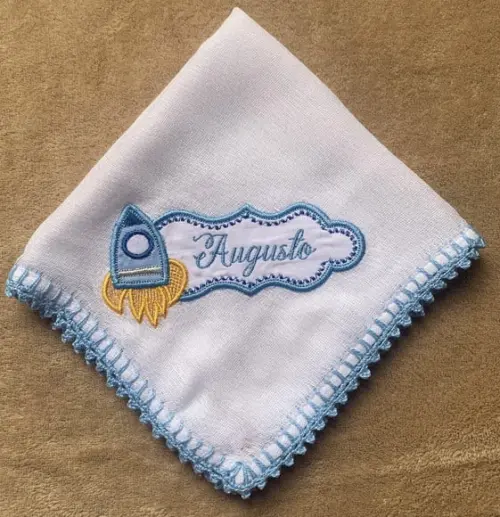 Kit Fraldas de Boca Personalizadas Espaço