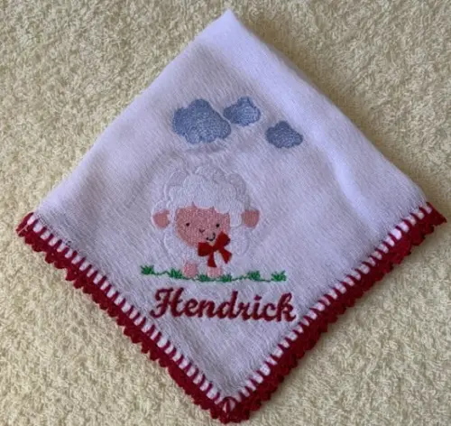 Kit Fraldas de Passeio Bordadas Fazendinha