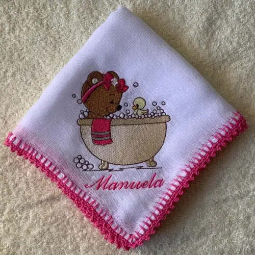Kit Fraldas de Passeio Bordadas Personalizadas
