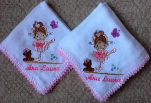 Kit Fraldas Personalizadas Menina