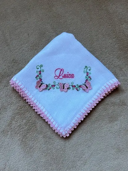 Kit para Bebê Personalizado Toalha e Fralda de Boca