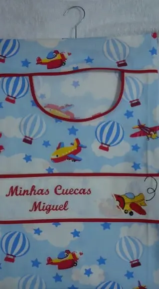 Kit Porta Cuecas e Meias para Viagem