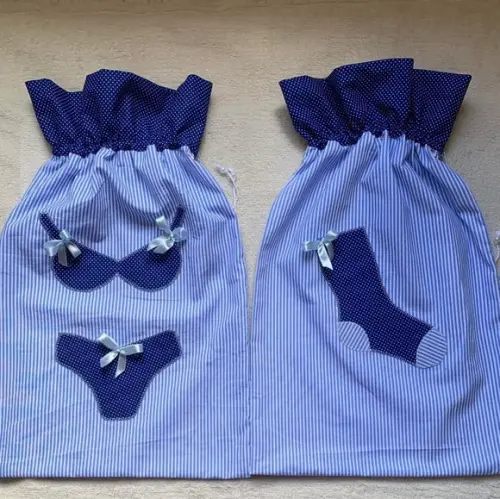 Kit Porta Lingerie e Porta Meias