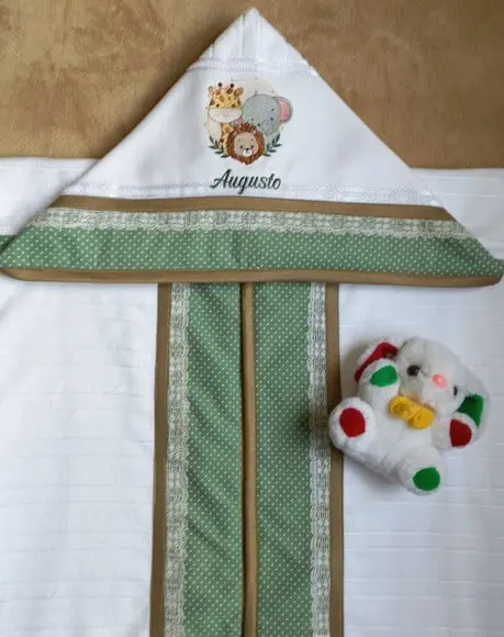 Kit Toalha de Banho e Toalha de Mão Safari