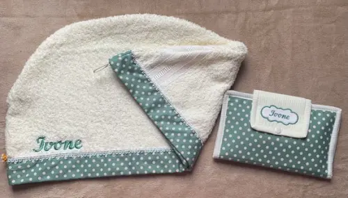 Kit Toalha para Cabelo e Kit de Higiene Bucal