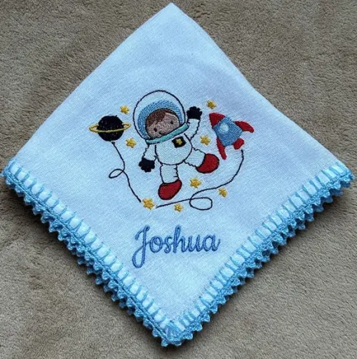Kit Toalhinha e Fralda de Boca Astronauta