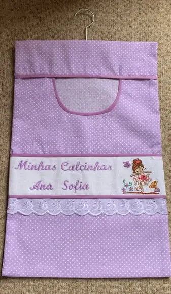 Porta Calcinhas Infantil