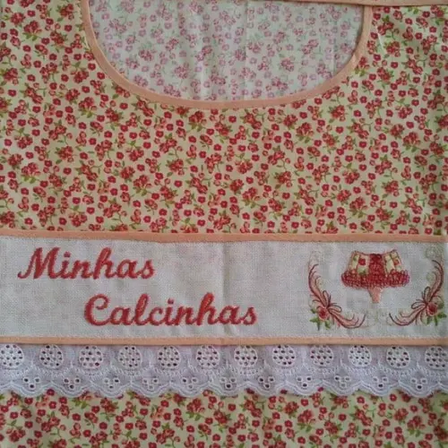 Porta Calcinhas Floral