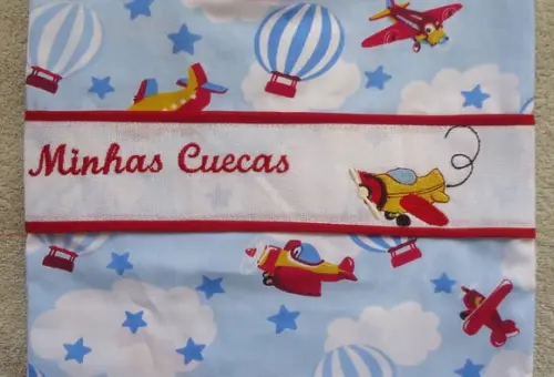 Porta cuecas avião e balão