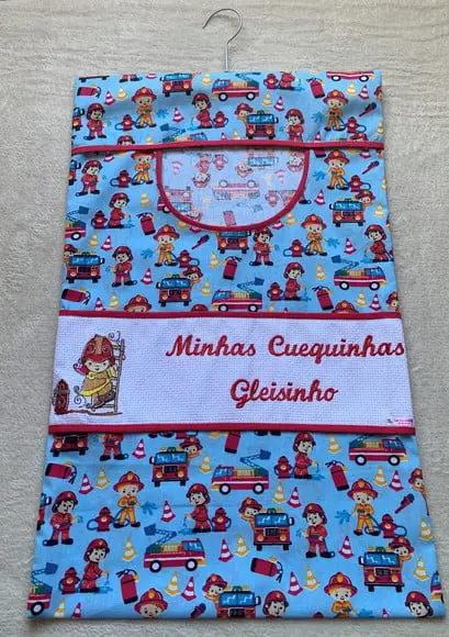 Porta Cuecas Infantil Bombeiros