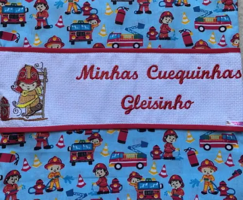 Porta Cuecas Infantil Bombeiros