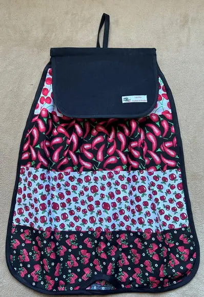 Puxa Saco de Patchwork Pimentas