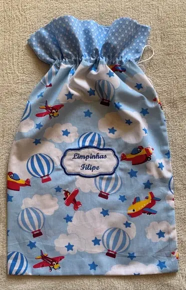 Saquinhos para Roupas Suja e Limpa