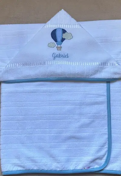 Toalha de Banho com Capuz Balão