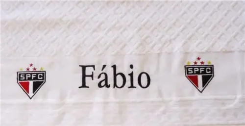Toalha de Banho Bordada Times