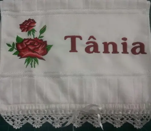 Toalha De Lavabo Personalizada Adulto