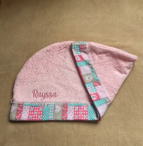 Toalha para Cabelo Personalizada