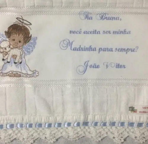 Toalhinha Convite para Padrinhos