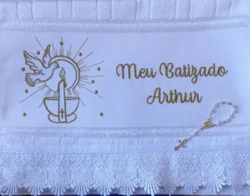 Toalhinha para Batizado