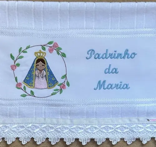 Toalhinha para Madrinha e Padrinho
