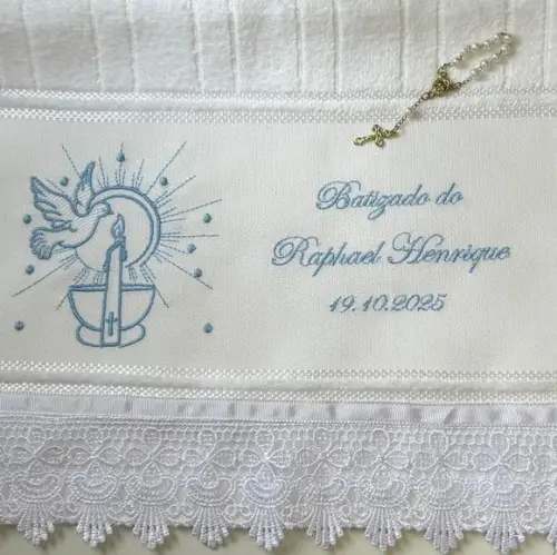 Toalhinha para Batizado
