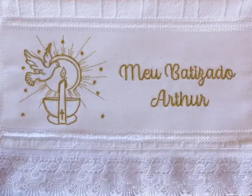 Toalhinha para Batizado