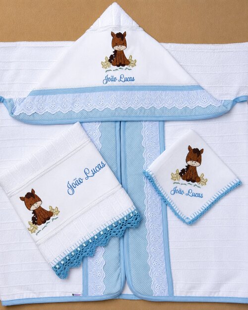 Kit Enxoval Bebê Cavalinho