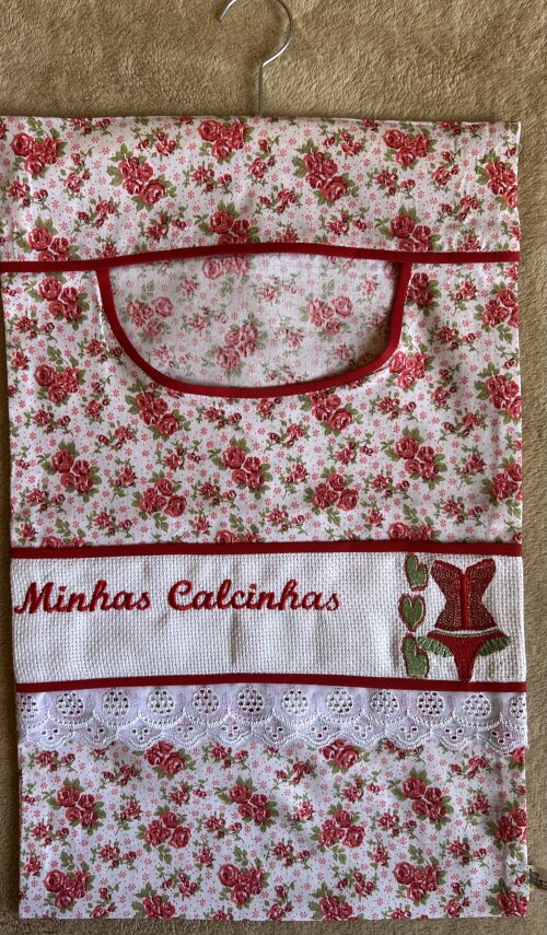 Porta calcinhas de guarda roupa