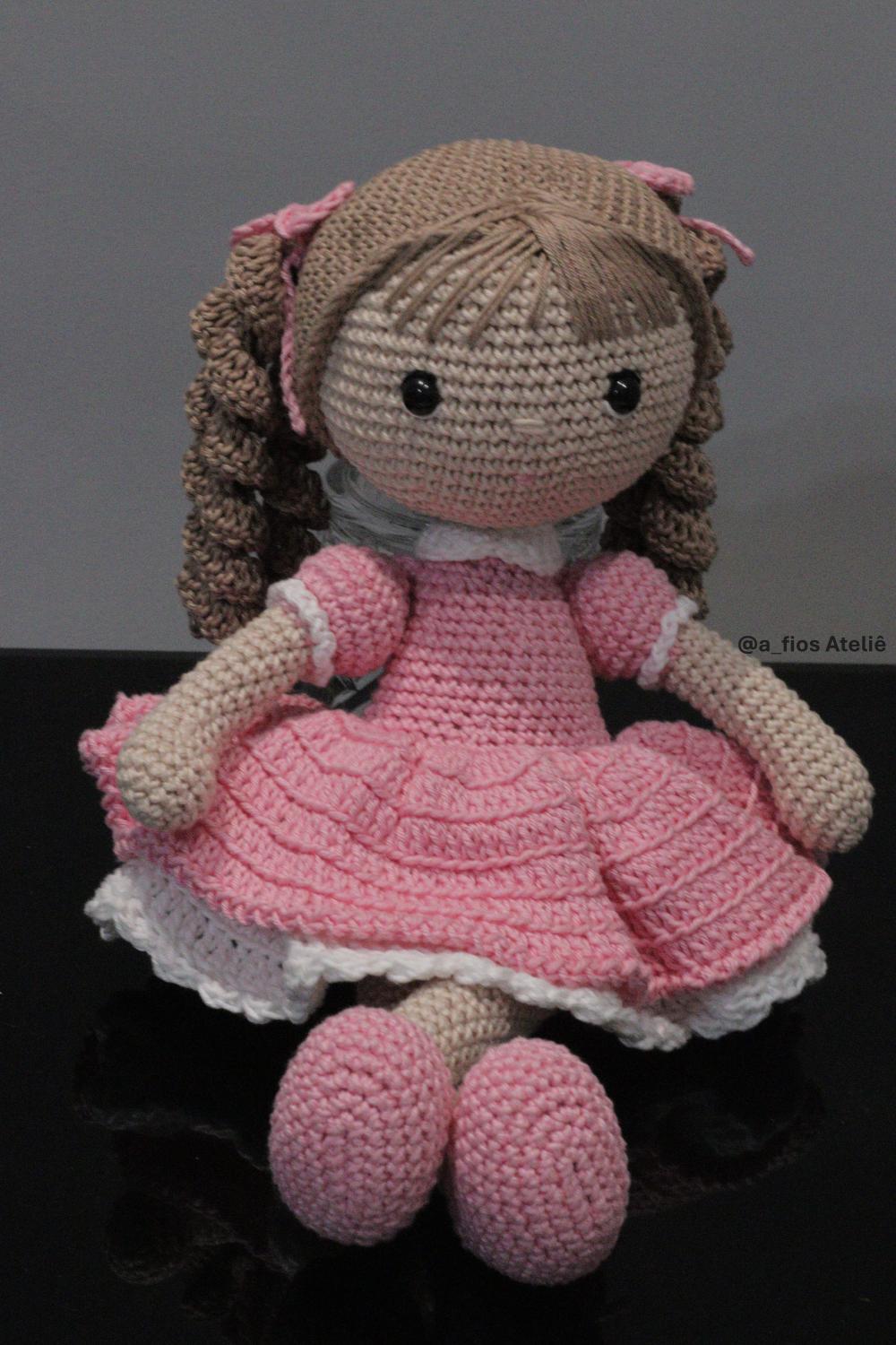 Boneca Cecília - Amigurumi