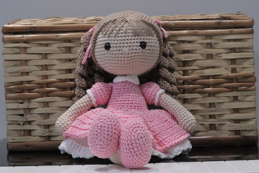 Boneca Cecília - Amigurumi
