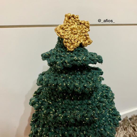 Decoração Árvore de Natal em Amigurumi