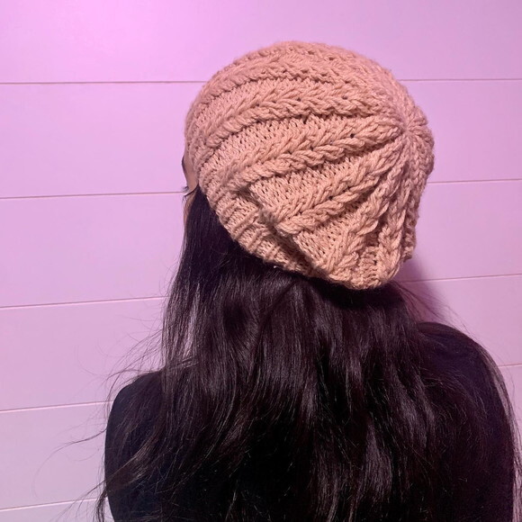 Gorro sem Pompom Crochê