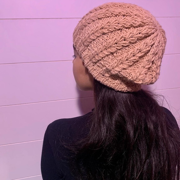 Gorro sem Pompom Crochê