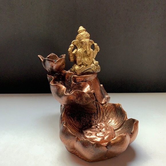 Incensário Cascata Ganesha + 1 Refil