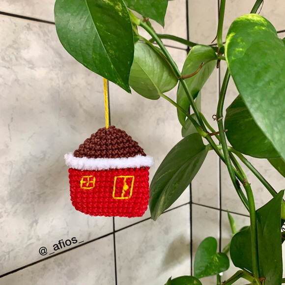 Kit Enfeites de Natal em Amigurumi