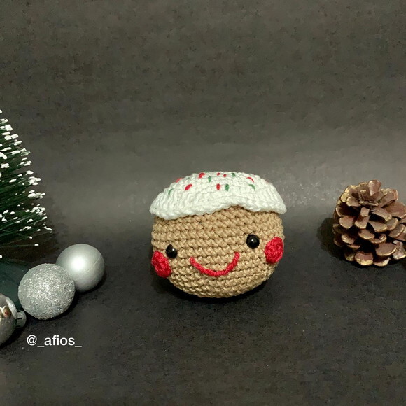 Kit Enfeites para Árvore de Natal em Amigurumi