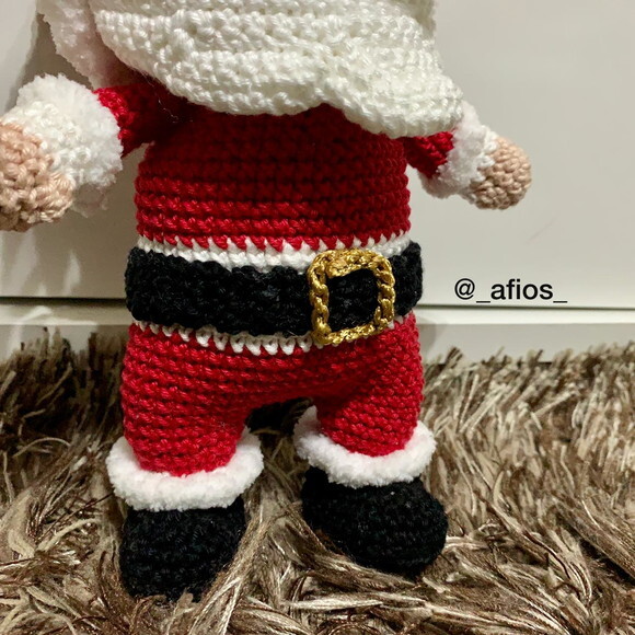 Papai Noel em Amigurumi