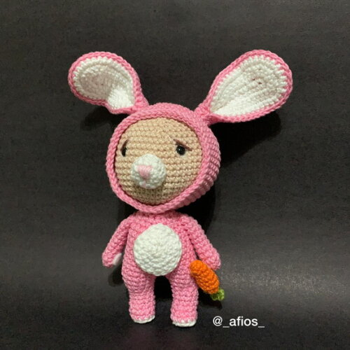 Amigurumi Chandler Bing (festa de Halloween) - Friends