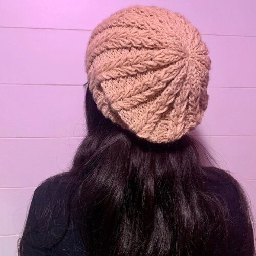 Gorro sem Pompom Crochê