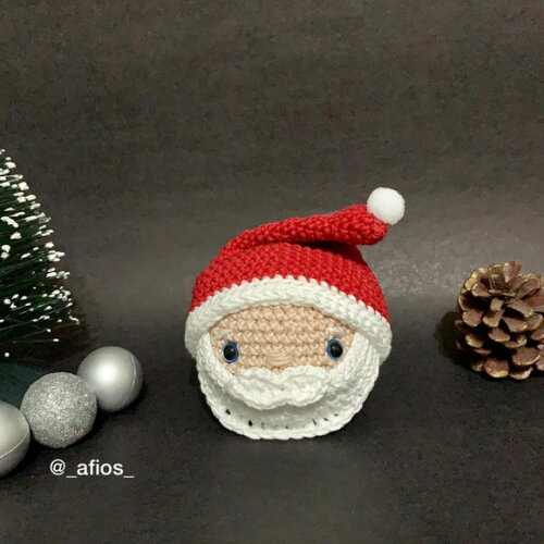 Kit Enfeites para Árvore de Natal em Amigurumi