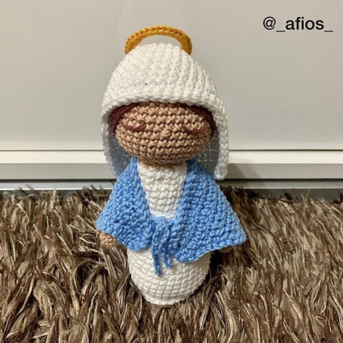 Nossa Senhora das Graças Amigurumi