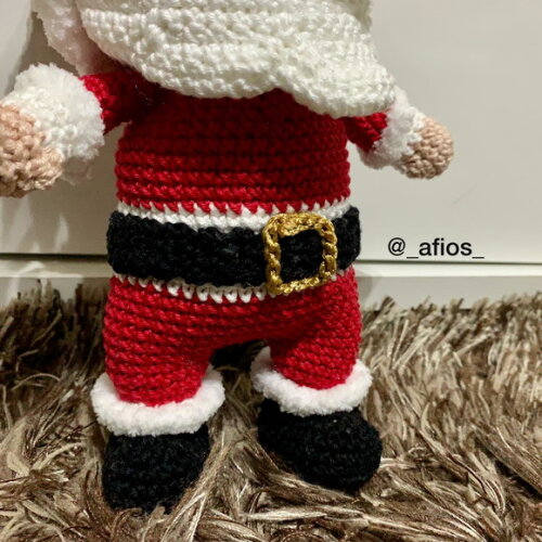 Papai Noel em Amigurumi