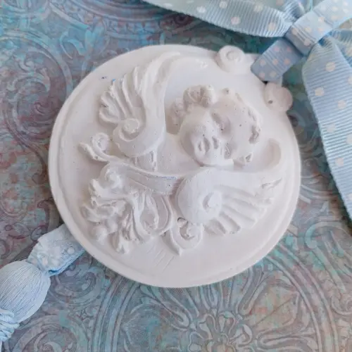Placa gesso anjo difusor